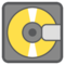 Computer Disk emoji on HTC